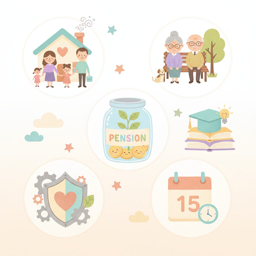 第三号被保険者の制度イメージ